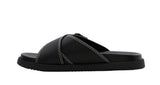 Women's Cross Buckled Casual Slides