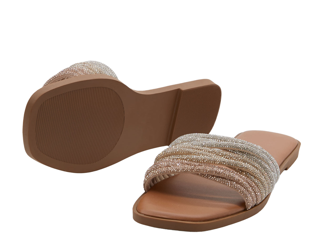 Embellished Flat Sandals: Women's Summer Glam