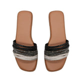 Embellished Flat Sandals: Women's Summer Glam